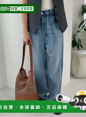 日本直邮Mila Owen 腰部橡筋褶裥牛仔裤 [M05014EW033073]