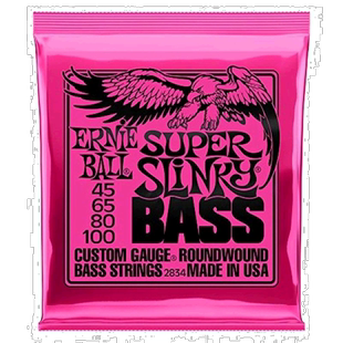 ERNIE BALL 2834贝司弦 (45-100) SUPER SLINKY BASS