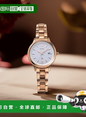 日本直邮东方 Orient 手表 IO 自然与简约太阳能女士白色 RN - WG
