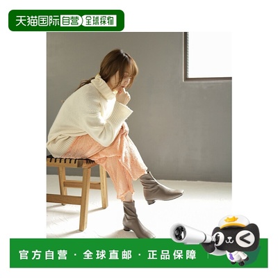 日本直邮SESTO 女士低跟弹力短靴 DWB67000