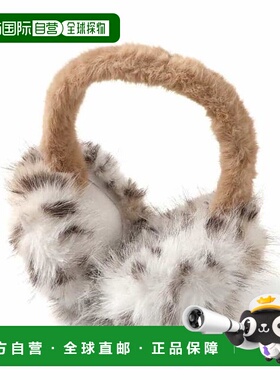 1h可退 日本直邮官方授权 ALGY 豹纹毛绒耳罩 日本童装可爱