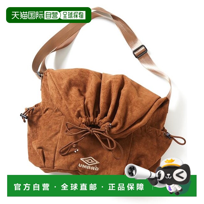 1h可退 日本直邮官方授权 FREAK'S STORE 磨毛肩背包 特别款抽绳