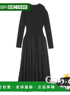 日本直邮ELENDEEK 女士拼接针织连衣裙 512450312701