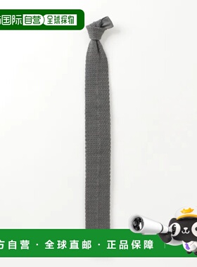 1h可退 日本直邮ascot ASCOT 男士经典款针织领带 优质丝质 手工