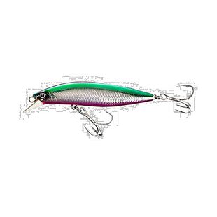 【日本直邮】COLTSNIPER ROCKORIFT系列路亚饵假饵100F狂麟凤尾鱼