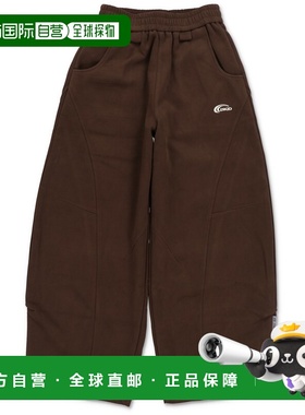 日本直邮SPINNS 女装 宽松版型 韩系街头风 半球形阔腿裤 刺绣设