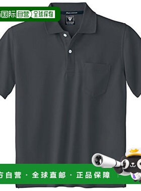 【日本直邮】Xebec 短袖polo衬衫6030 25木炭灰色m