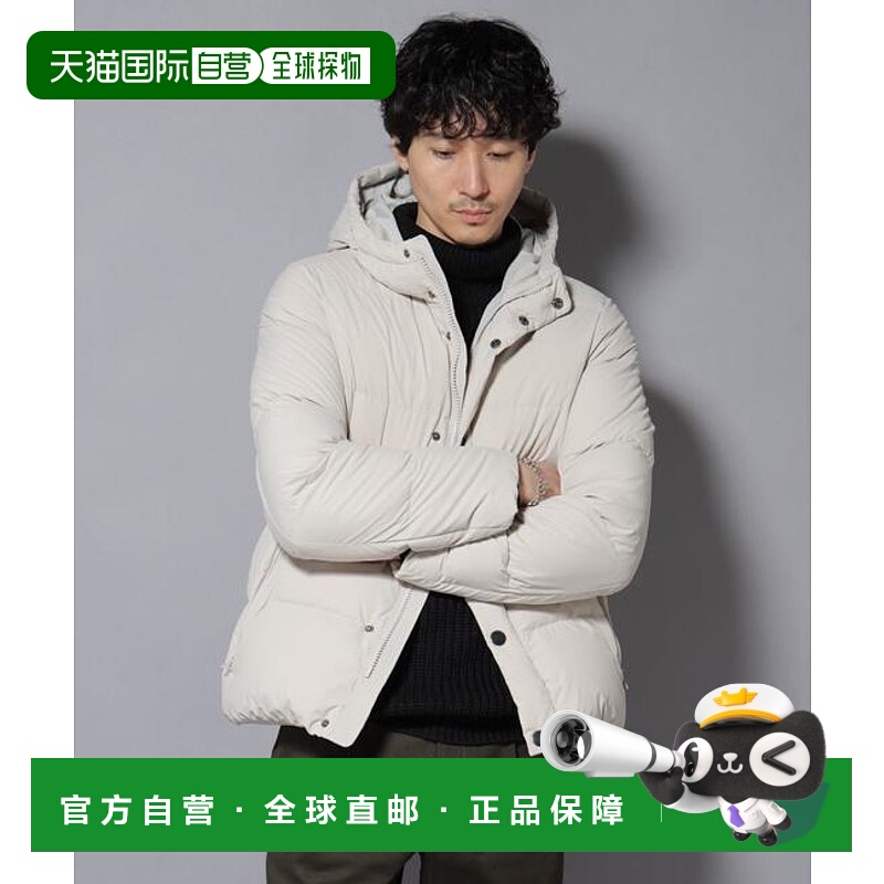 1h可退 日本直邮NANO universe anewdown(R)全消光缝线连帽防泼水