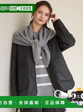 1h可退 日本直邮23区 女装 中绵棉服 宽松显瘦长袖外套  CMS2GW09