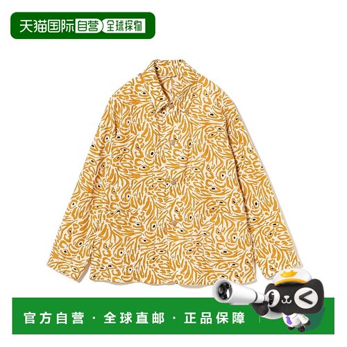 1h可退 日本直邮KAPTAIN SUNSHINE 男士动物纹印花工装外套 38180