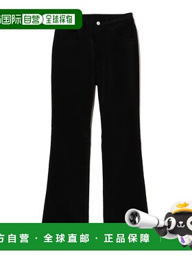 1h可退 日本直邮COMOLI 女士 高腰直筒灯芯绒裤 简约设计冬季穿搭