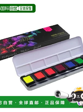 日本直邮Holbein Finetech Premium FN9000 霓虹色 6 色套装