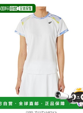 日本直邮ASICS 网球羽毛球服女式 Dry 女式短袖衬衫女式2042A233