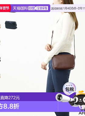 日本直邮IL BISONTE 女士单肩斜挎包 百搭时尚bcr327 pv0001