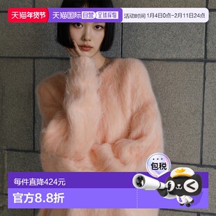 1h可退 日本直邮LOWRYS FARM 女装 阿尔巴卡混纺 起绒长款套头毛