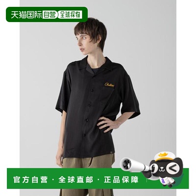 日本直邮PENDLETON Logo EMB 刺绣衬衫 BLACK