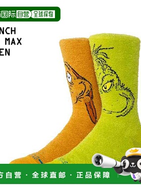 日本直邮STANCE GRINCH AND MAX GREEN a555d25gri-grn