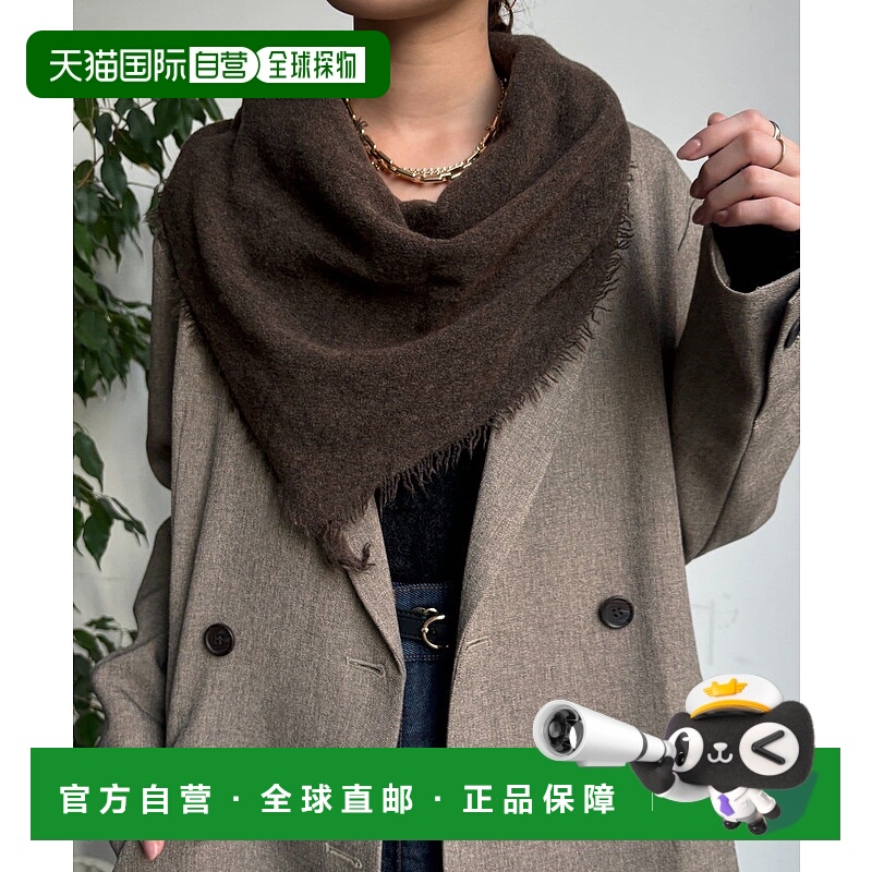 1h可退 日本直邮DouDou 女装 三角披肩 围巾 女士秋冬时尚配饰 DD