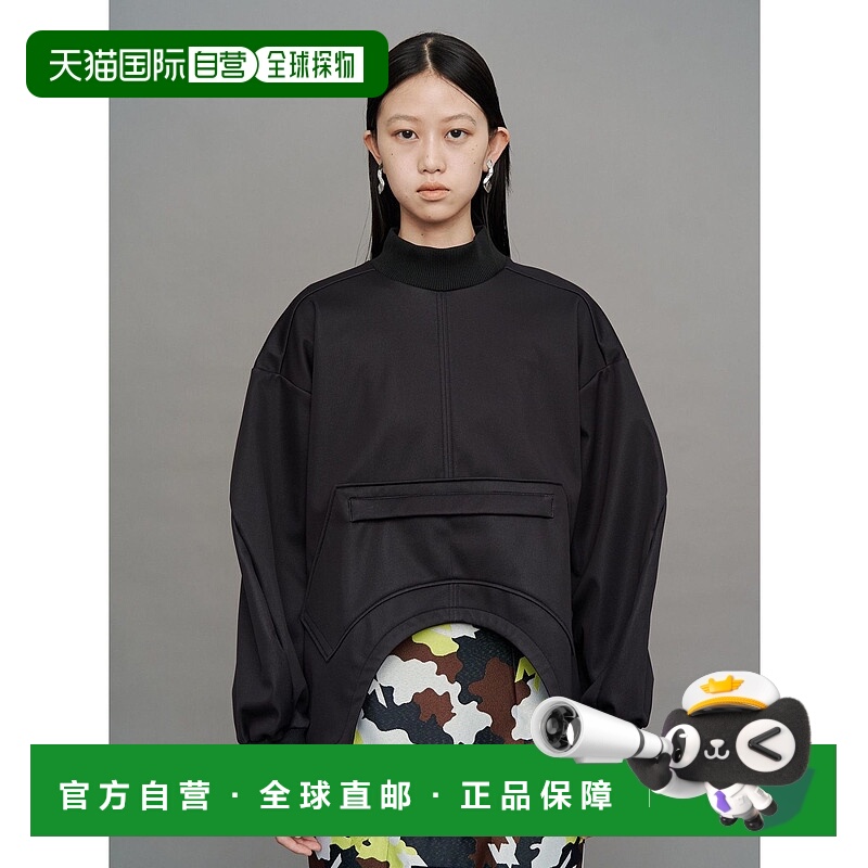 1h可退 日本直邮UN3D. 女装 3层防寒连帽衫 宽松廓形圆下摆 52256