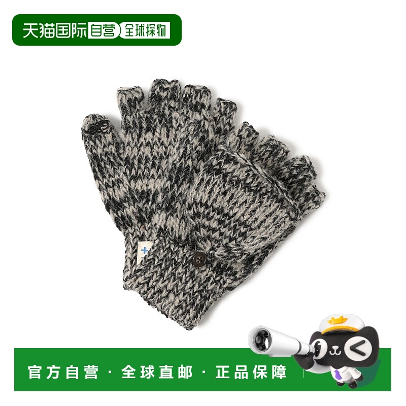 1h可退 日本直邮TIME WILL TELL WORKS 女装 全毛 无指手套 可转