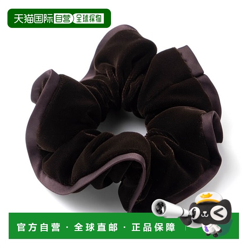 【日本直邮】Complex Biz素色丝绒发圈M 咖啡头饰发夹发簪发饰