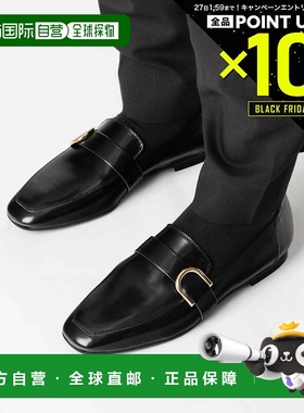 日本直邮Fabio Rusconi 6715 Kent 女士乐福鞋黑色