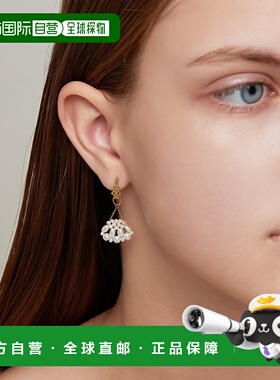 1h可退 日本直邮NOJESS 女士K10淡水珍珠吊坠 小巧精致 幸运护身