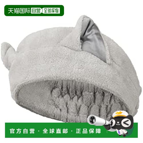 【日本直邮】CB JAPAN 洗脸发带 头围44-68cm 小猫 3倍吸水力