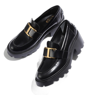 日本直邮TODS 乐福鞋 XXW08D0EU50SHA 女士皮革 T TIMELESS T Tim