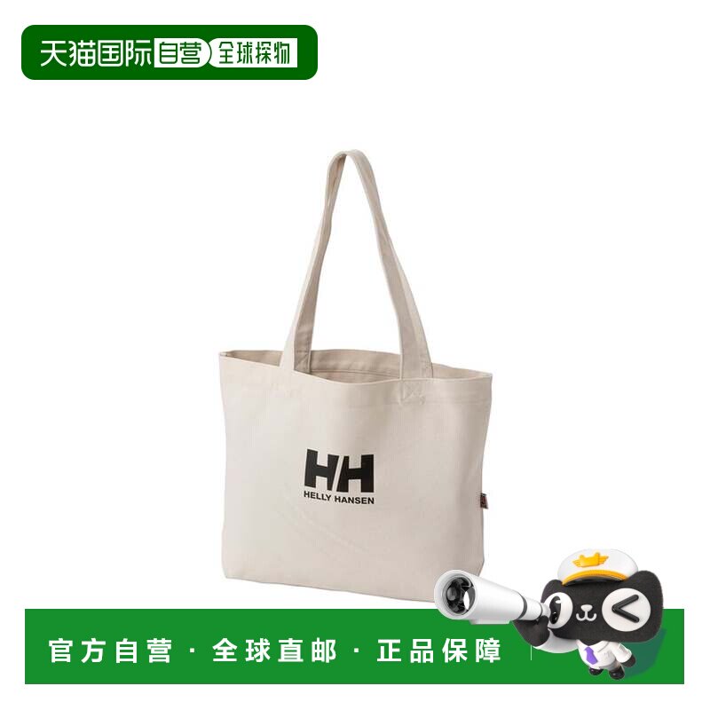 日本直邮HELLY HANSEN 有机棉标志托特包M码手提袋手提包单肩包K