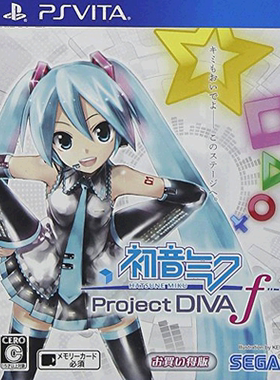 【日本直邮】Sega世嘉PSV游戏 初音未来-Project DIVA-f实惠版-PS
