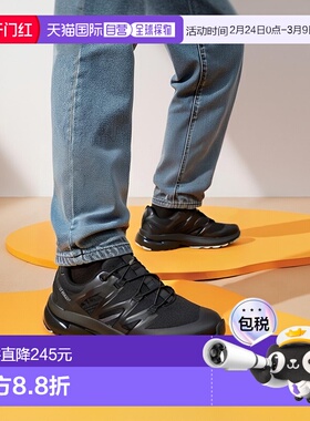 日本直邮Salomon XT-EVR女士徒步鞋 L47717900 黑色/幻影黑/黑色