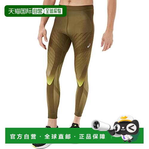 【日本直邮】ASICS 跑步服 ENERGY SAVING 长紧身裤 2011C283 S