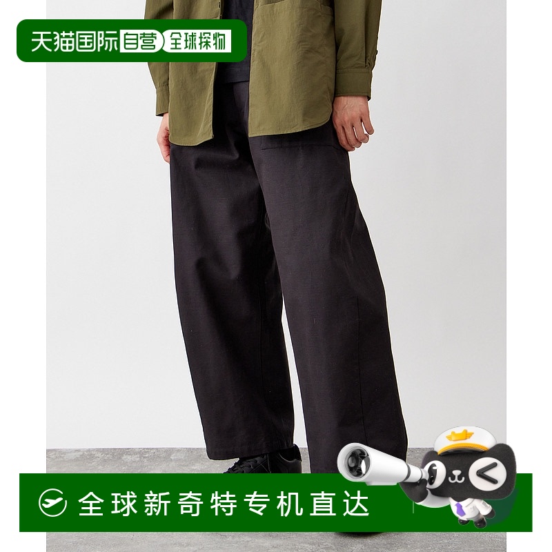 1h可退 日本直邮CONVEX 男士 凸型剪裁 宽松直筒裤 背面缎纹棉质