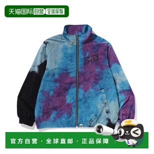 APE 男装 扎染尼龙夹克 1h可退 型 BATHING 宽松版 胸前 日本直邮A