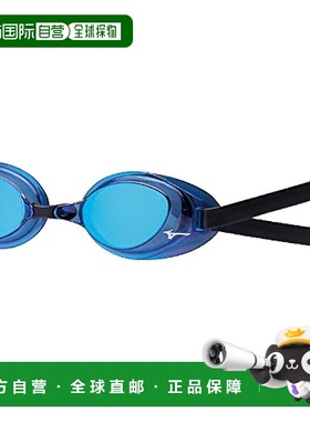 【日本直邮】美津浓ACCEL EYE 藏青色/蓝镜 均码 游泳泳镜游泳镜