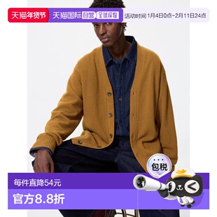 日潮跑腿UNIQLO优衣库 羊毛V领开衫 478547