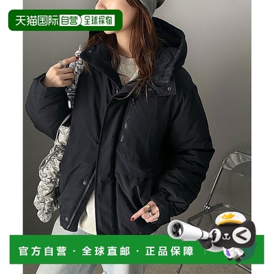 日本直邮Classical Elf 成人简约休闲中棉立领连帽衫 C04519EW011