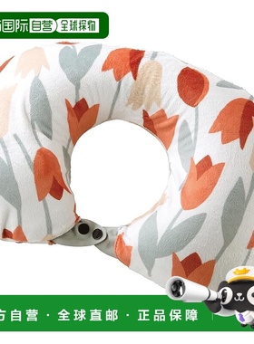 【日本直邮】[2025] Wpc.Patterns 充气颈枕 盛开的郁金香 红色 W