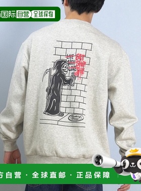 日本直邮LURKING CLASS 男女同款 背面印花连帽卫衣 宽松街头风 S