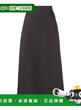 日本直邮KOBE LETTUCE 缎面阔摆长裙 [M4091] KO5653EW27236 裙子