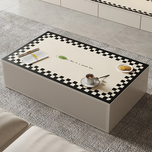 茶几桌垫轻奢高级感皮革防油防水