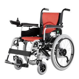 BEIZ贝珍电动轮椅智能折叠轻便铝合金进口老年残疾人代步车带坐便