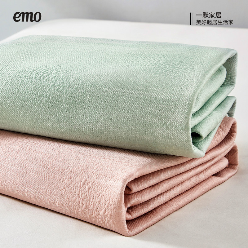 一默冰丝凉席夏季凉感席空调席软垫2026新款透气可机洗折叠软席子