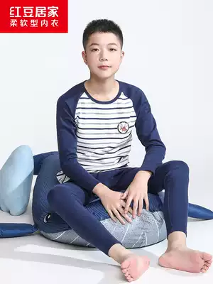 Red bean big children's underwear cotton autumn clothes sanitary pants Holly boys and girls 12-15 years old cotton sweater hot clothes