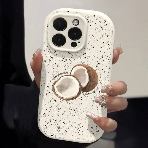墨点椰子适用oppo手机壳