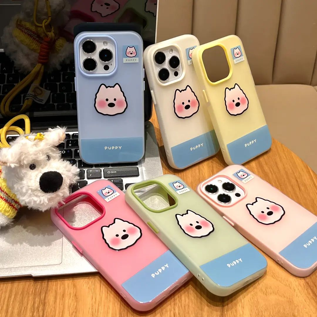 多巴胺西高地头像适用苹果16手机壳iPhone15/14PROMAX新款华为PURA70卡通NOVA13情侣MATE60超火VIVO小米红米