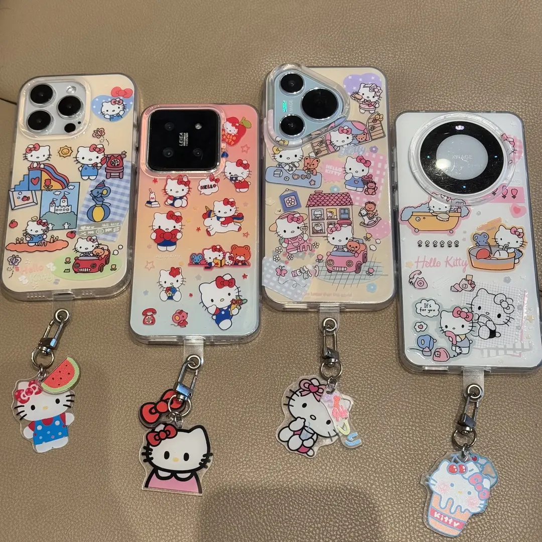 酷炫风KT适用苹果16PROMAX手机壳iPhone15/14新款华为NOVA14卡通PURA70闺蜜荣耀400超火VIVO小米OPPO红米K70E