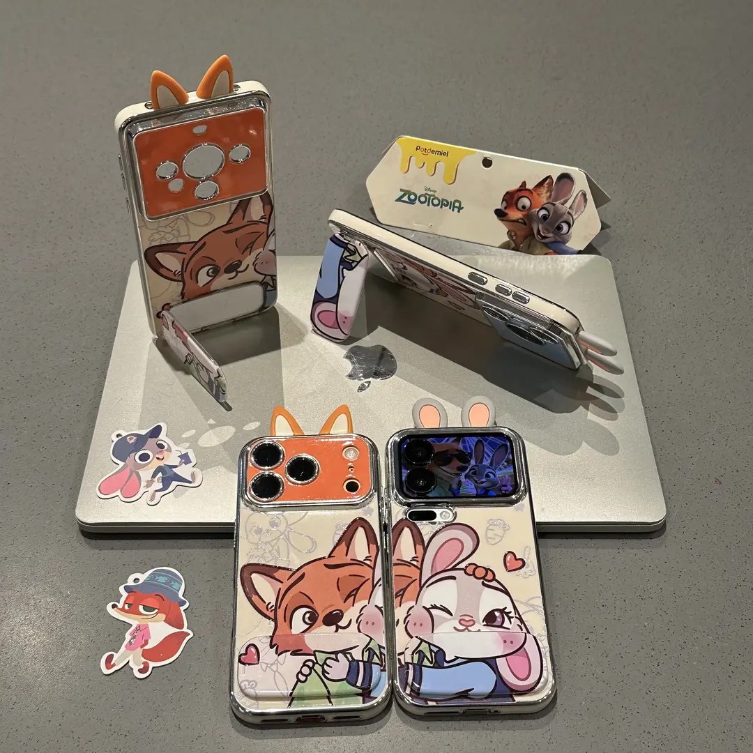 贴脸朱迪尼克耳朵适用苹果手机壳