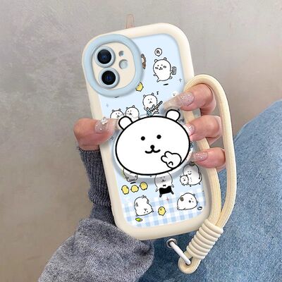 比耶自嘲熊适用苹果手机壳